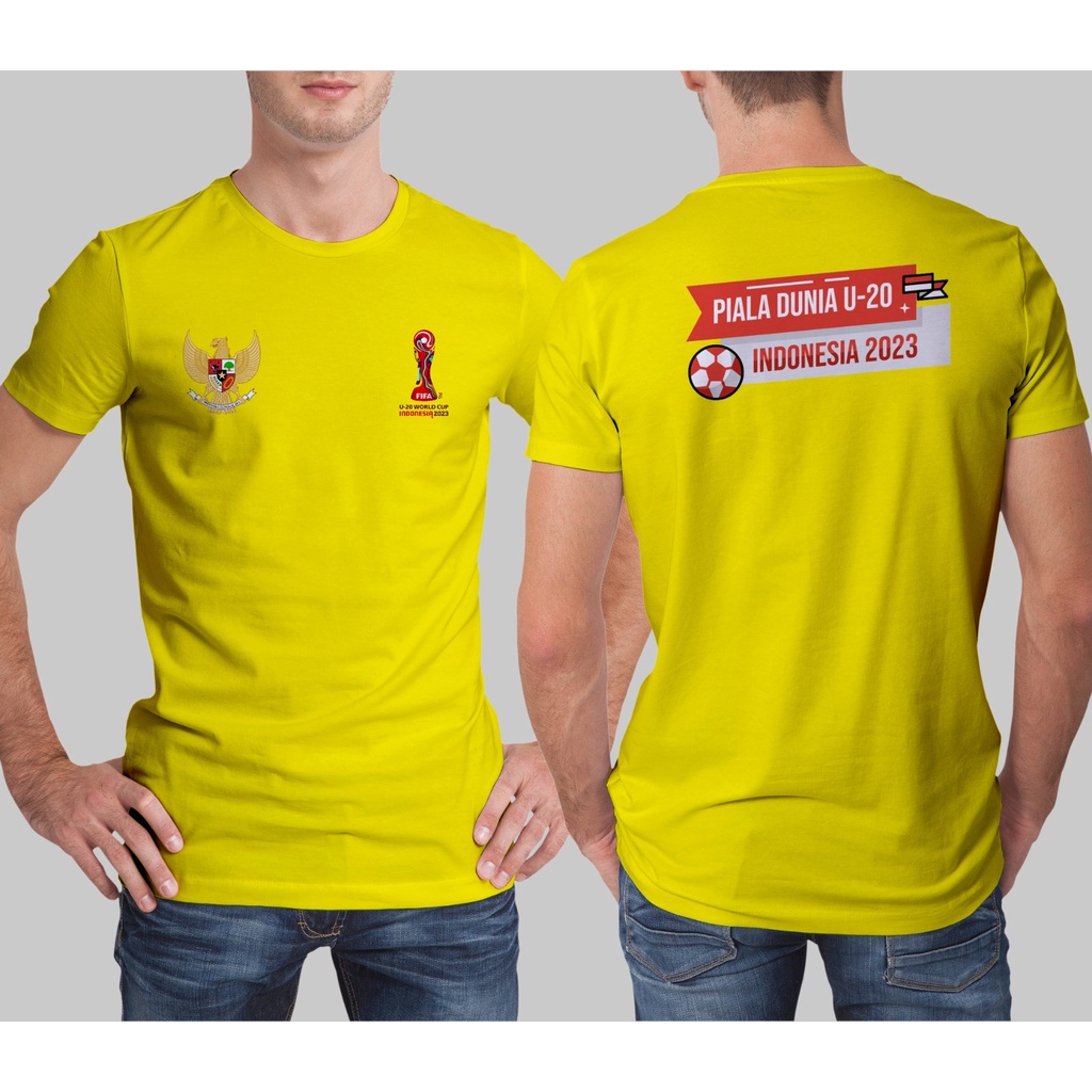 ISANNY SIZE M L XL XXL PIALA DUNIA U-20 / KAOS OBLONG / KAOS COWOK / ATASAN PRIA / READY STOCK