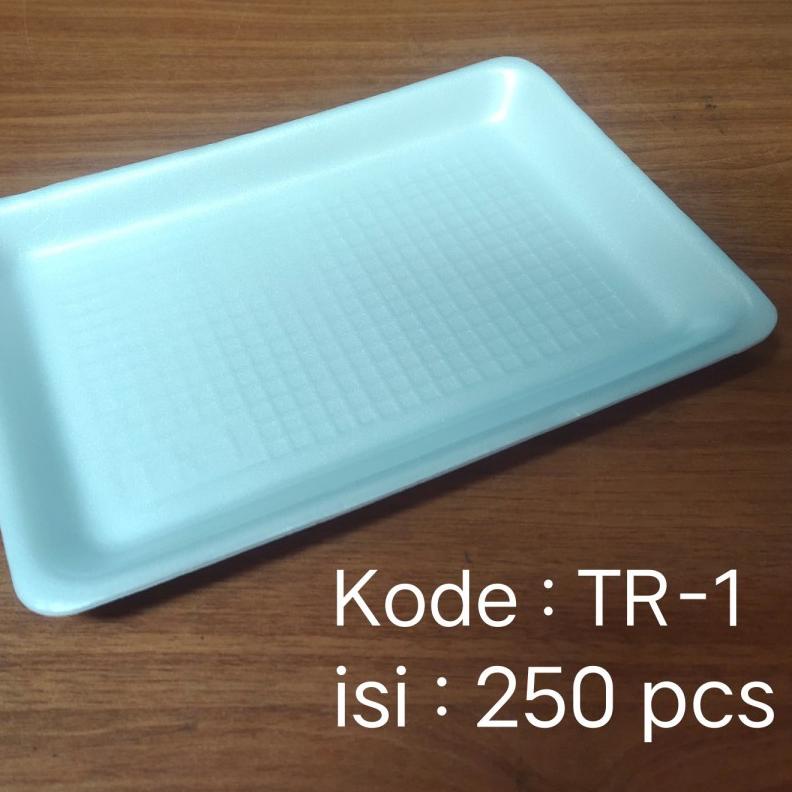 ➸ FOAM TRAY TR-1 STYROFOAM TRAY BUAH TR 1 / TR1 ISI  ♝