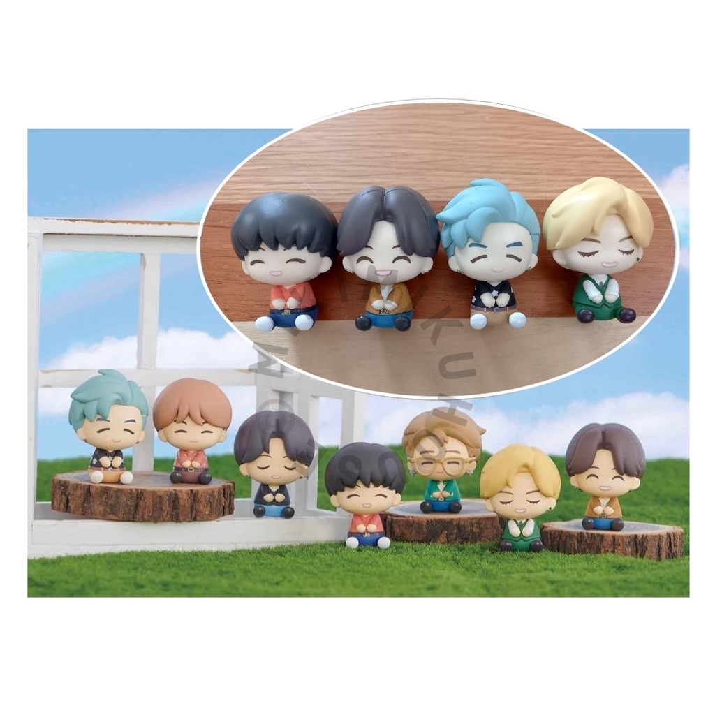 TINYTAN 2023 POFUTO FIGURE OFFICIAL KPOP BTS BT21 DOLL CUSHION JEPANG MERCH TOY BONEKA PAJANGAN JAPA