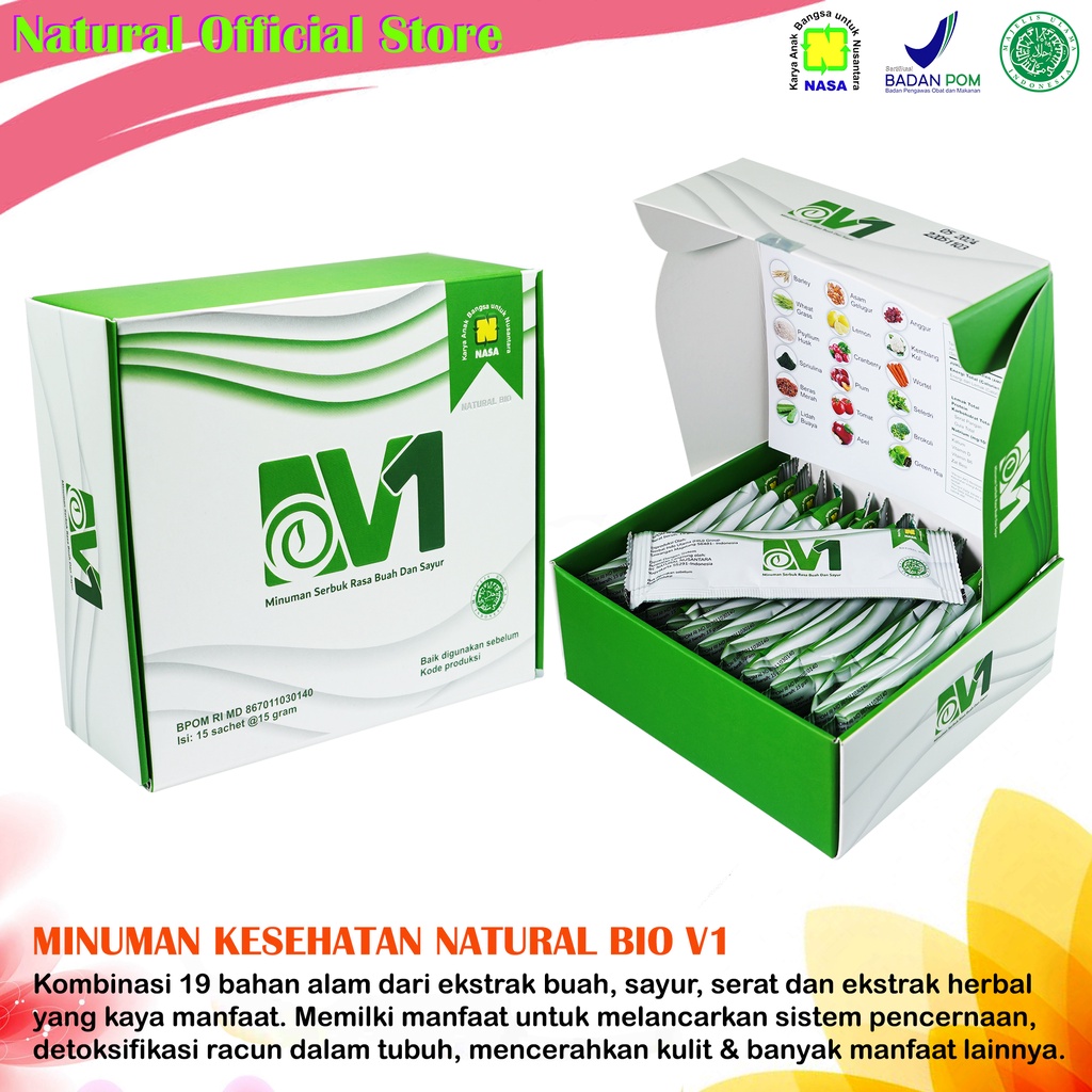 

MINUMAN DIET & KECANTIKAN NATURAL BIO V1