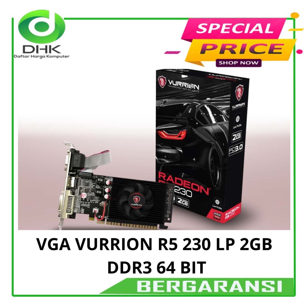 VGA VURRION R5 230 LP 2GB DDR3 64 BIT