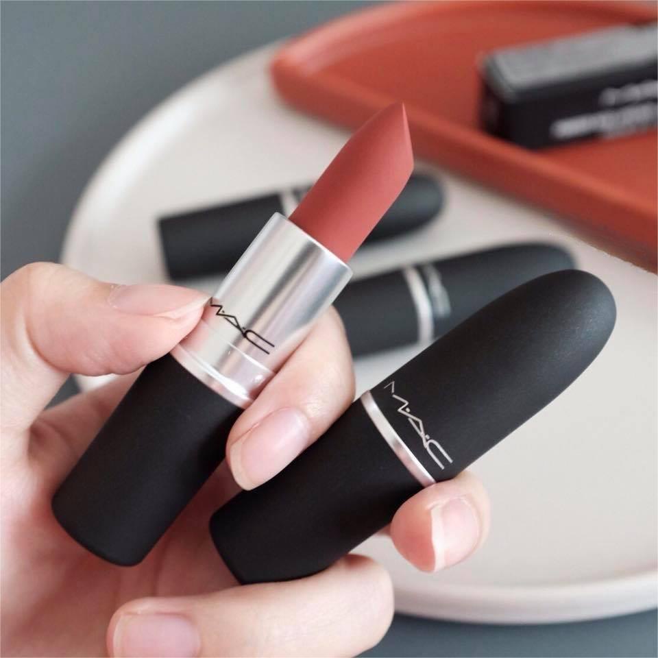 MAC Matte Lipstick Full Size 3gr/ Mac Mini Satin Lipstick Rouge A Levres Powder Kiss Lipstick Travel