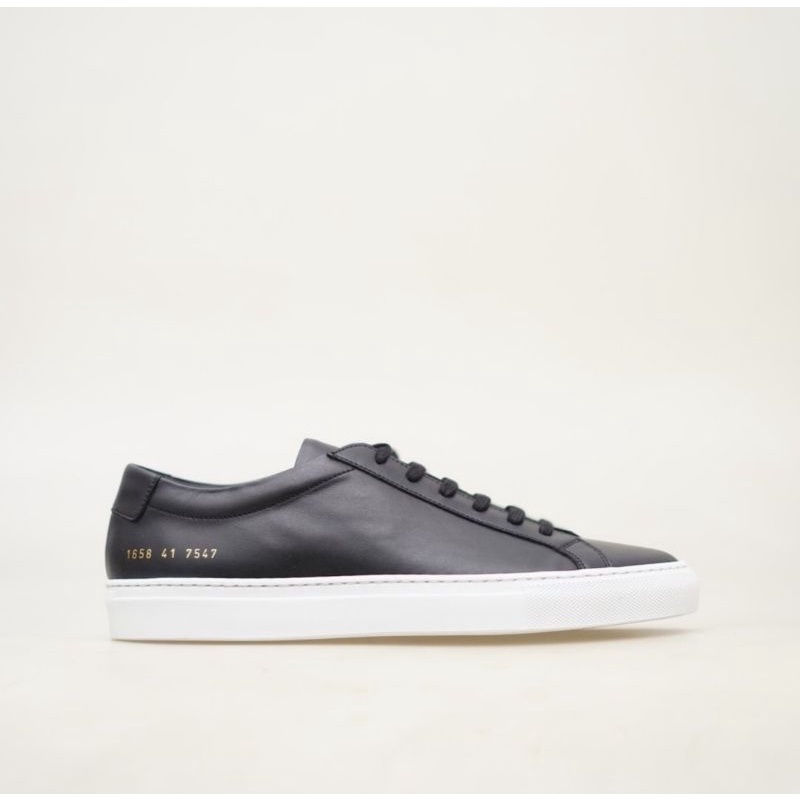 Common Projects Achilles Low Black White