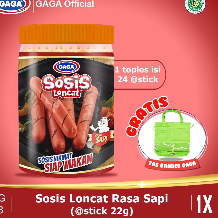 

Ready Stok GAGA Sosis Loncat Sapi 572g 1 PCS (GG98)