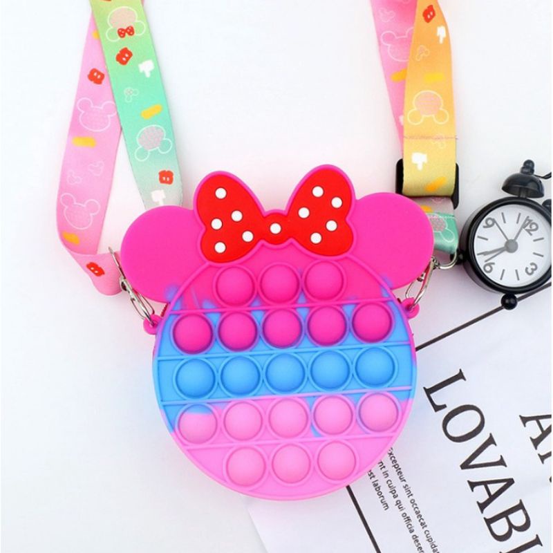 Tas Slempang Mini Pop It / Tas Bahu / Tas Pop It