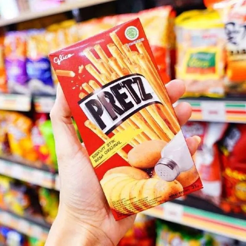 

Glico PRETZ Biskuit Stik Rasa Original Pack 31gr
