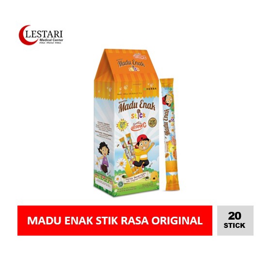 

Madu Enak Stick Rasa Original 15gr x 20 sachet [Box]