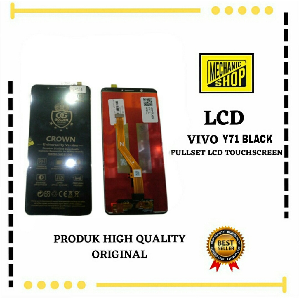 LCD VIVO Y71 / VIVO 1724 FULLSET BLACK