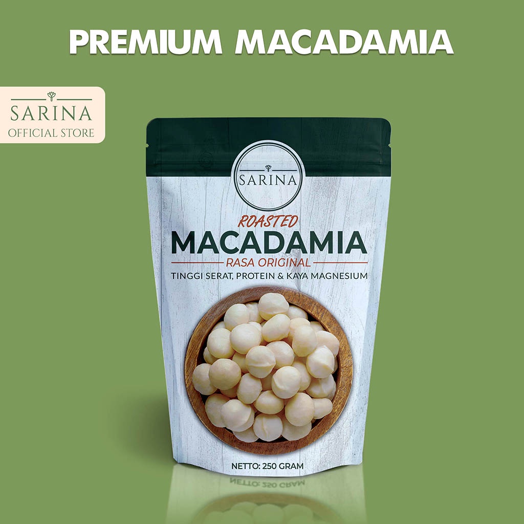 KACANG MACADAMIA PANGGANG UTUH PREMIUM