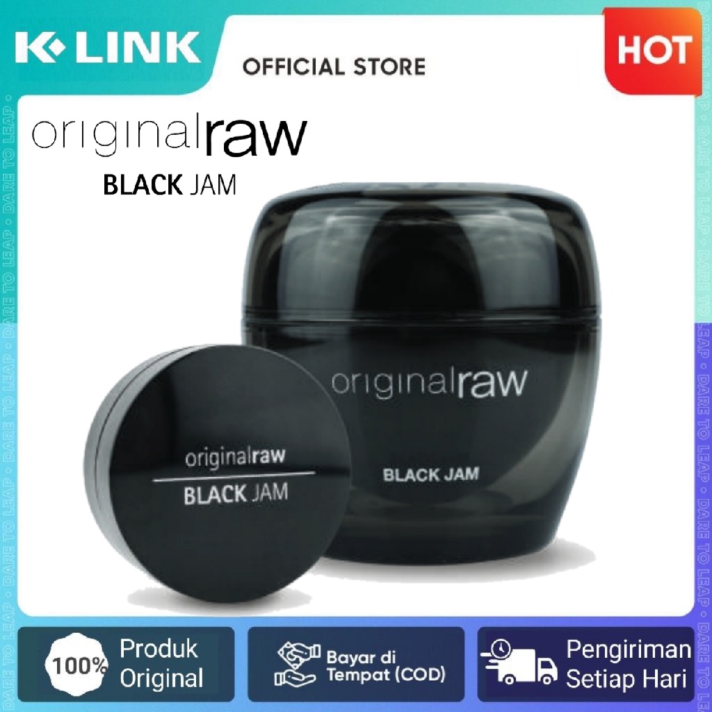 Black Jam Original Raw Krim Pelembab Wajah Asli Korea