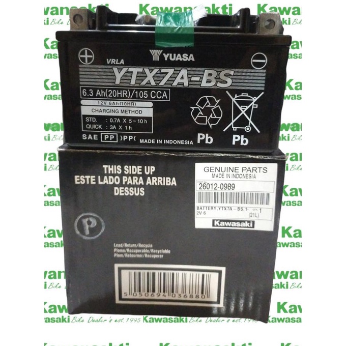 Aki Accu Zx25R Original Debezzz