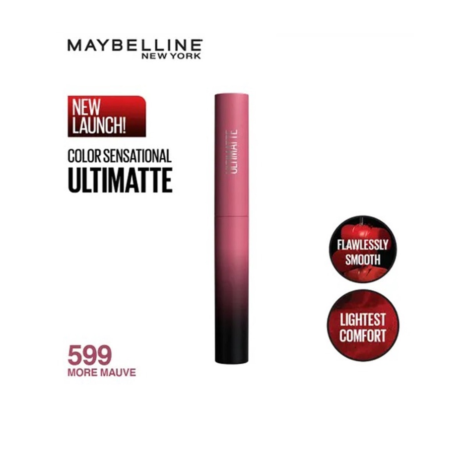 Maybelline Color Sensational Ultimatte Lipstick More Mauve 106808529