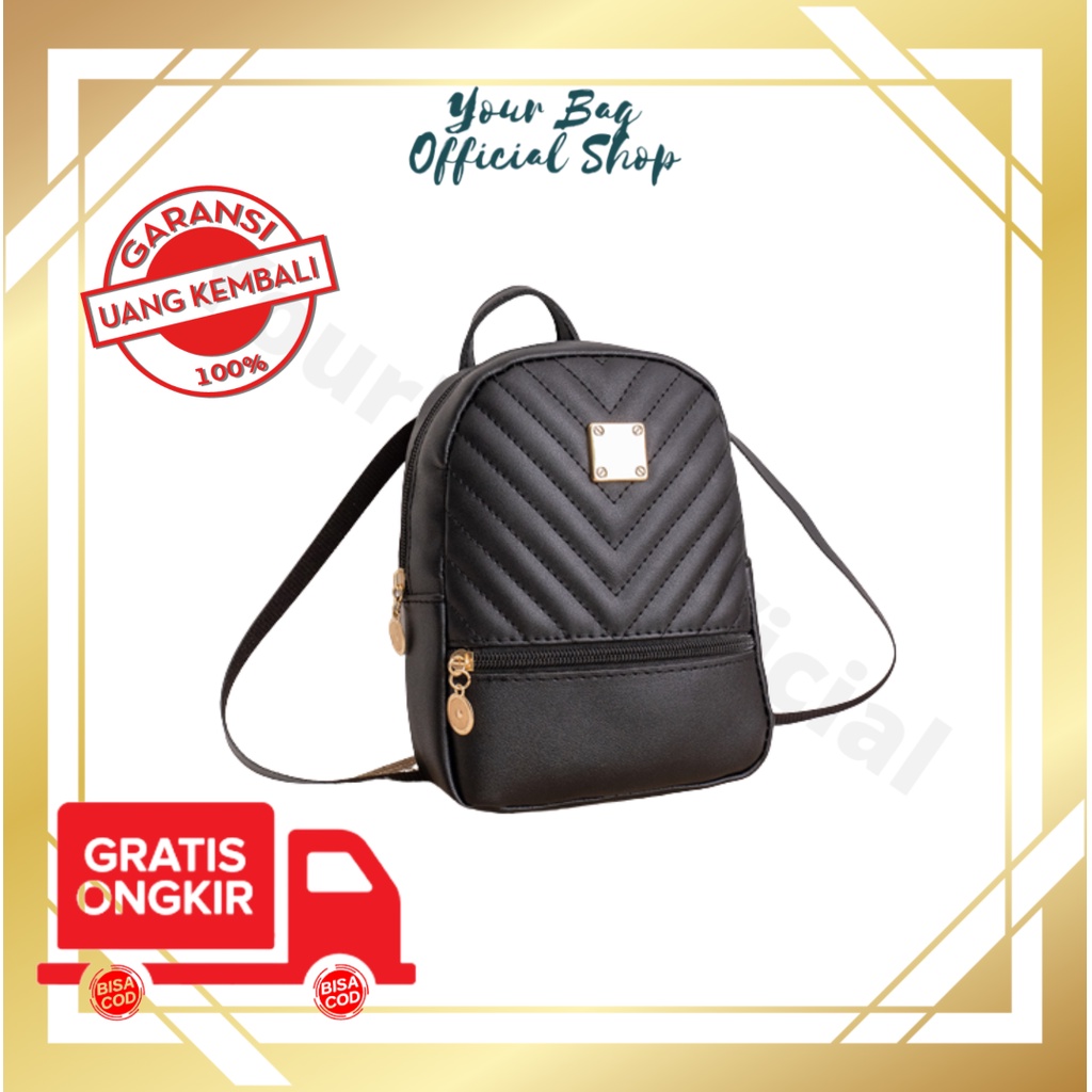 BP39 Tas Ransel Wanita Mini Backpack Mini Wanita Import