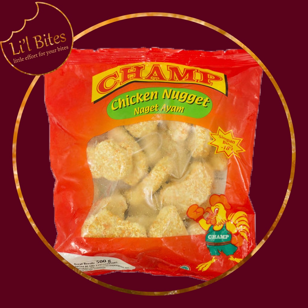 

Champ Chicken Nugget 500 gram