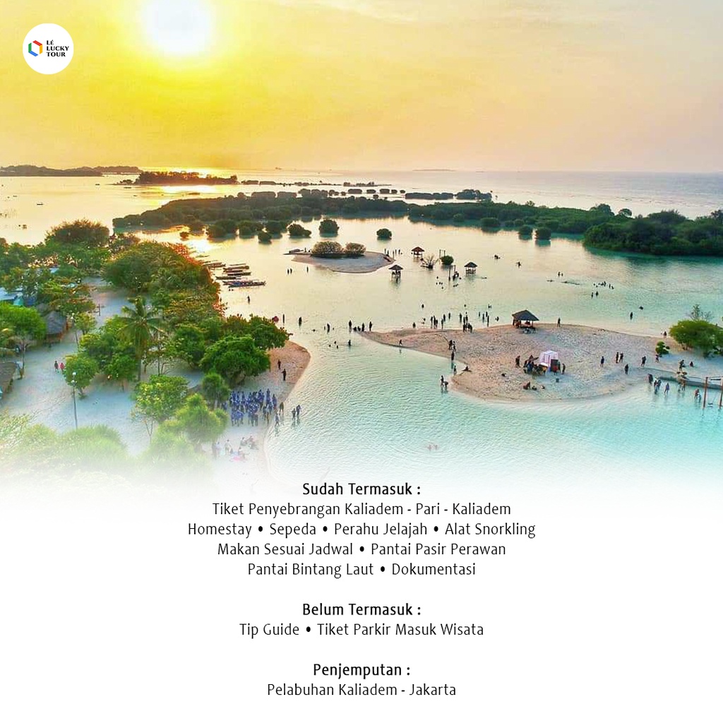 Open Trip Pulau Pari 2 Hari 1 Malam