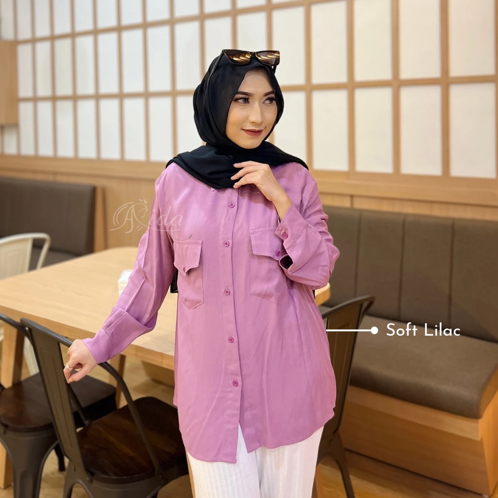 Elena Shirt Pocket Rayon Grade A