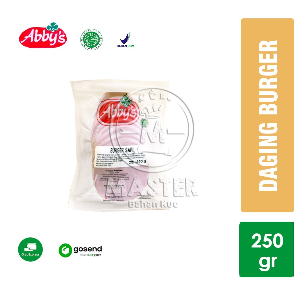 

Burger Sapi Abbys / Daging Burger Sapi 250gr [KHUSUS INSTANT]