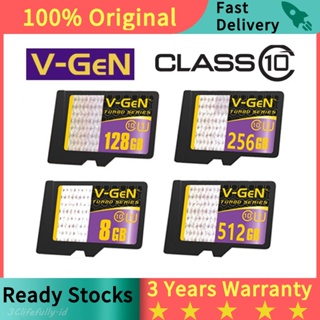 Vgen Kartu Memori Calss 10 Memory Card Micro SD MMC 16GB/32GB/64GB/128GB/256GB/512GB Turbo Series 100mb/s