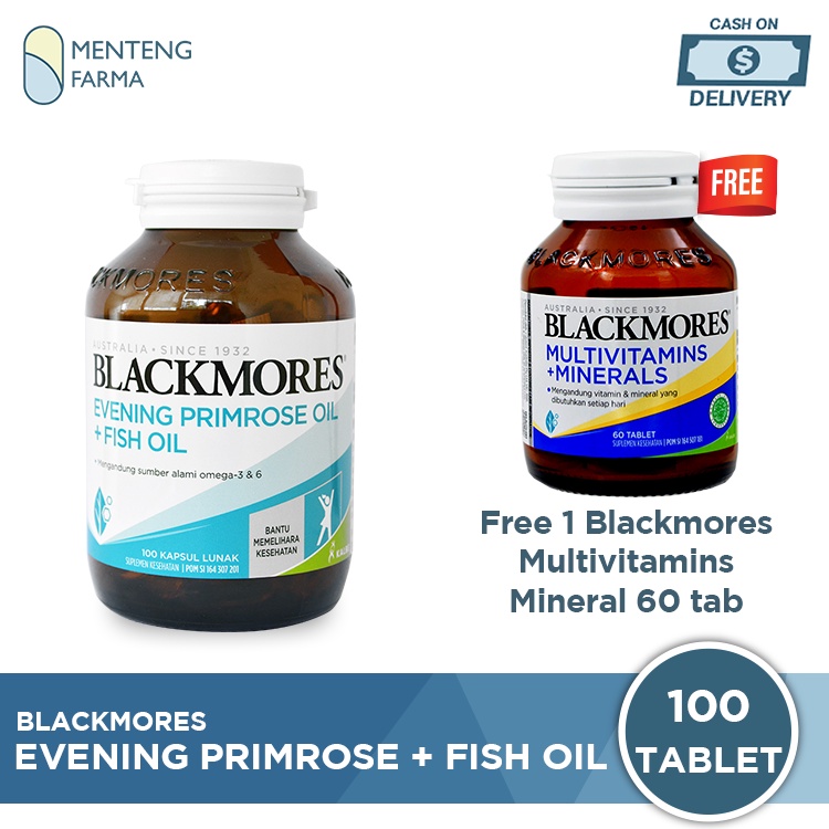 Blackmores Evening Primrose Oil + Fish Oil