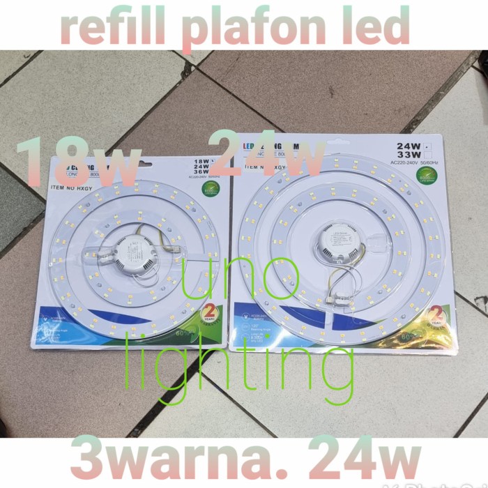 Terlaris Module Refill Lampu Plafon 24Watt 24W 3Warna Tl Ring Led 24 Watt 220V