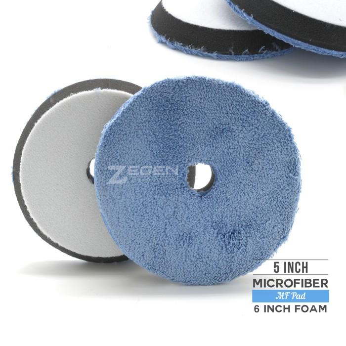 MICROFIBER PAD / BUSA POLES MICROFIBER - VELCRO 5 INCH / MF PAD 6 INCH
