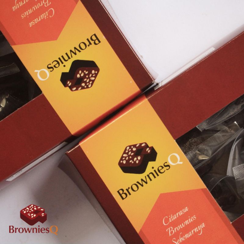 Kemasan Box (Kosongan) BrowniesQ
