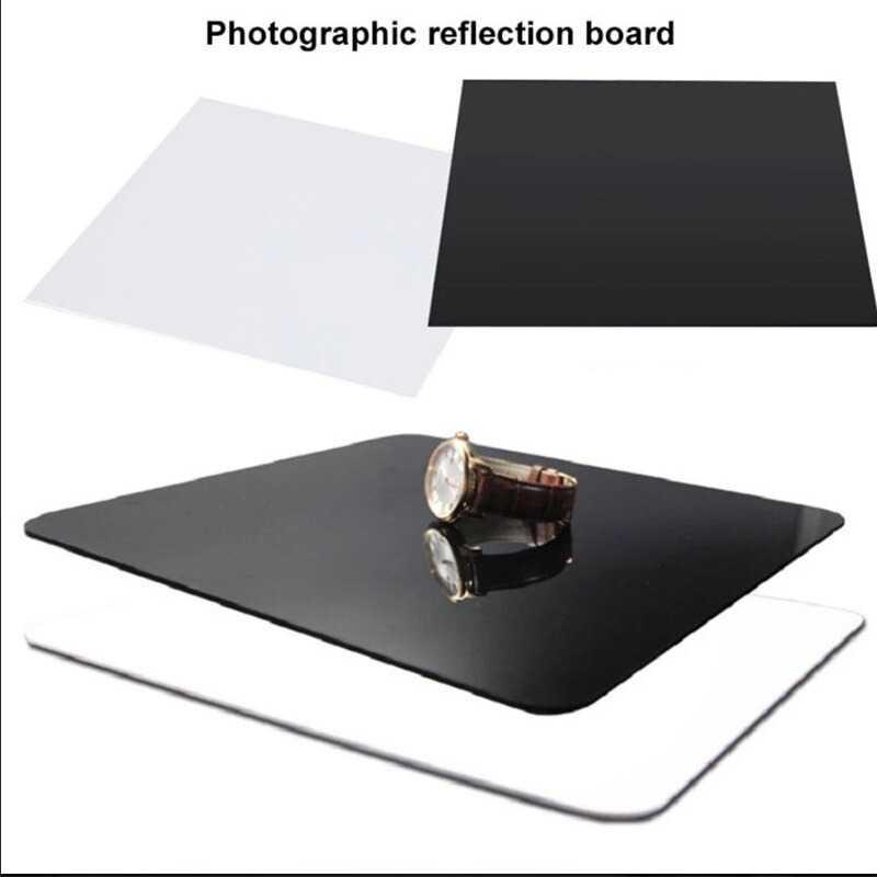 Papan Reflektor Photography Reflector Board 20x20 cm - CPR02 - Black