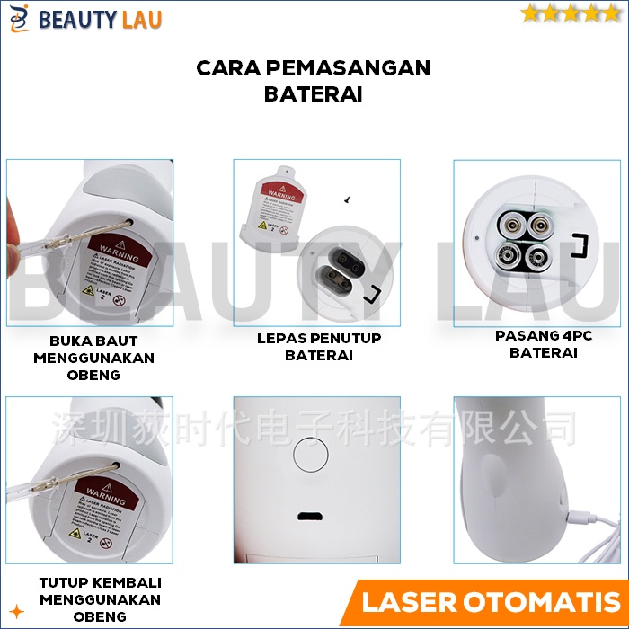 LASER KUCING 5 MODE MAINAN INTERAKTIF KUCING BERGERAK BERPUTAR OTOMATIS LESER KUCING CAT TEASER TOYS