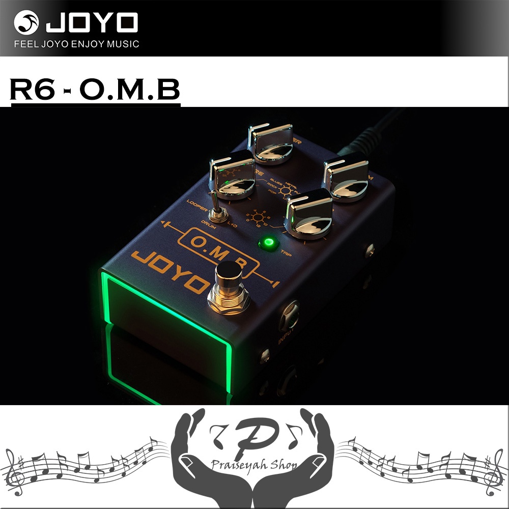 Joyo R06 OMB Pedal Efek Gitar Looper Original R-06 Looping