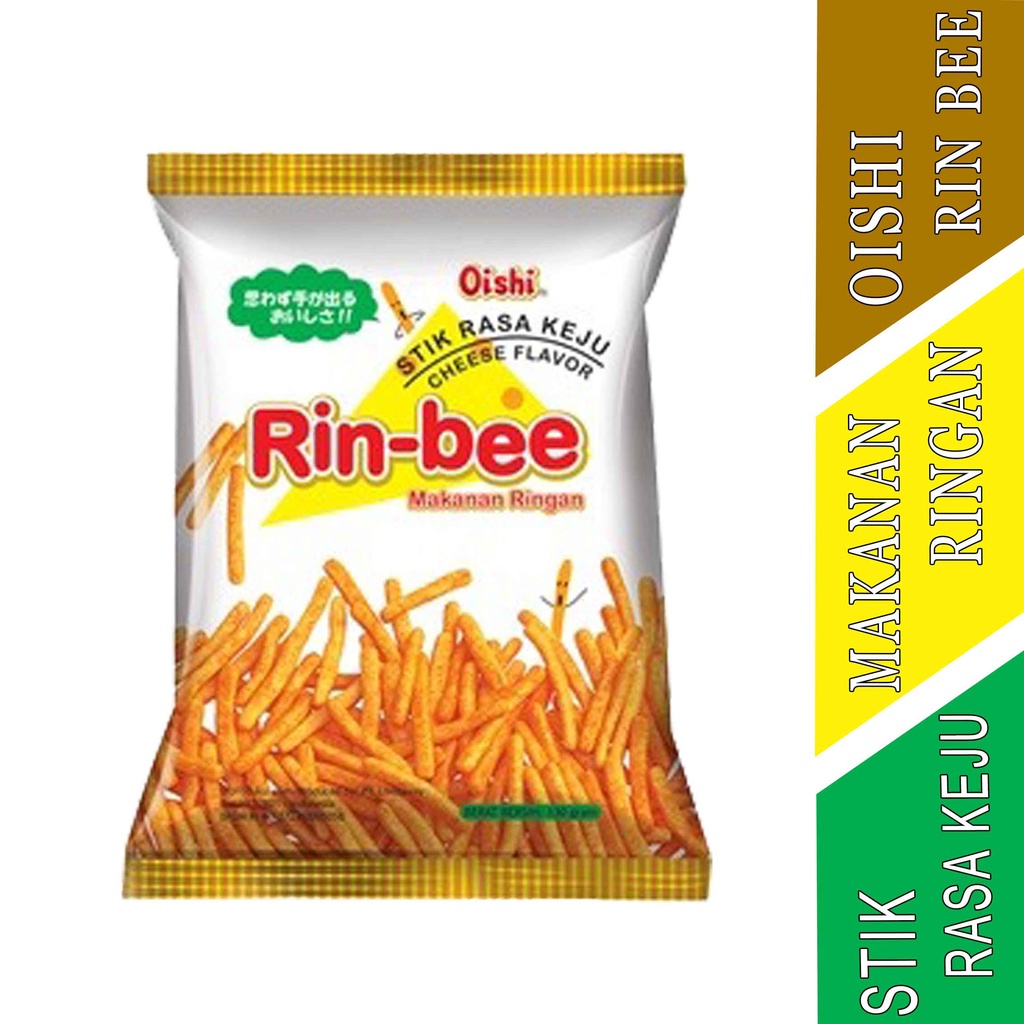 

stik rasa keju- Rin bee- Makanan ringan- 65g