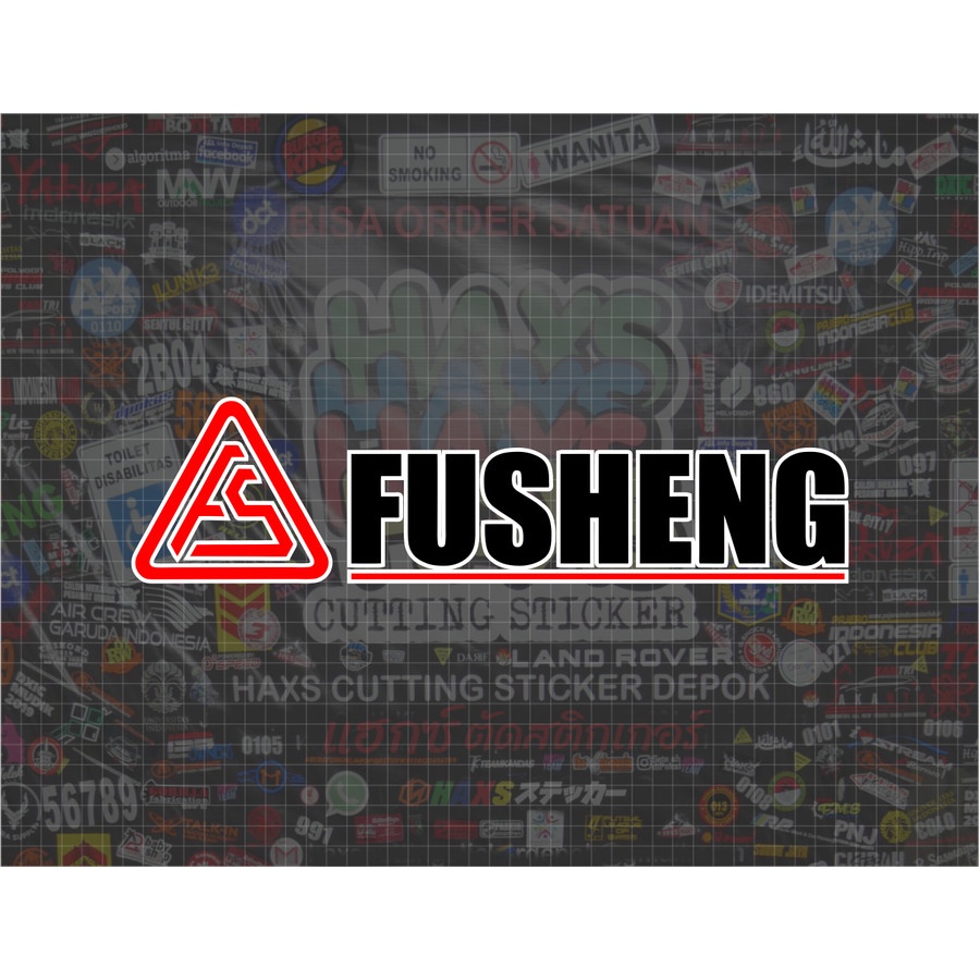 Cutting Sticker Fusheng Ukuran 35 Cm Untuk Kompresor