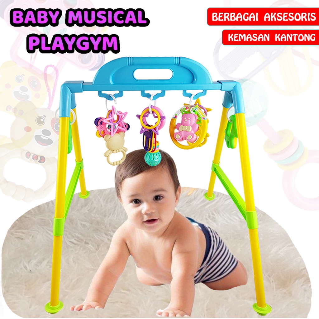 Mainan Baby Musical PlayGym / Mainan Rattle Bayi Toys Playgym YB6