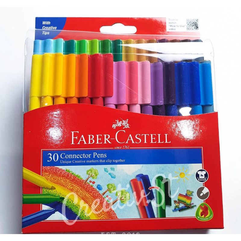 

Connector Faber Castell 30 Warna
