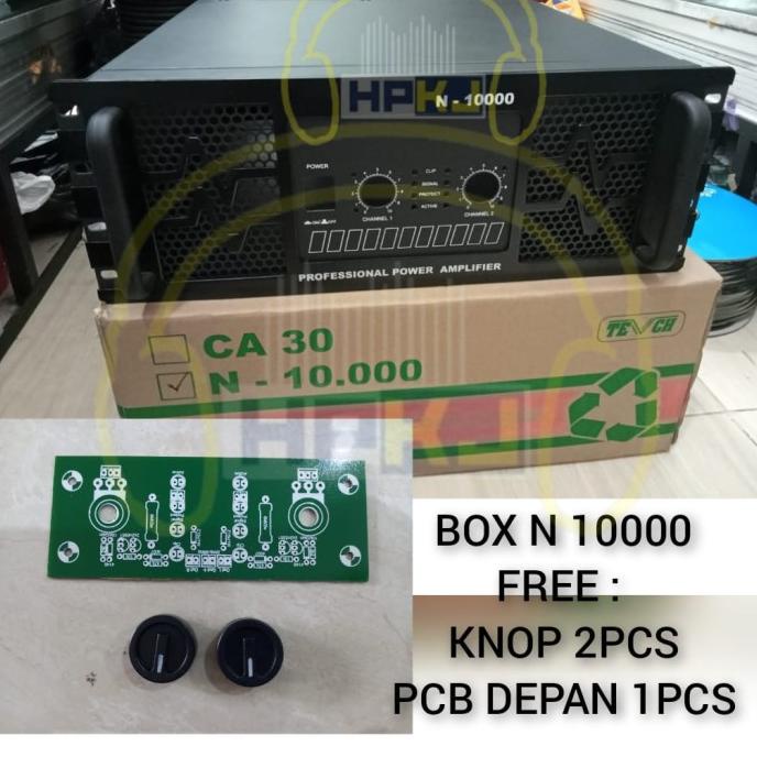 $$$$] BOX POWER AMPLIFIER N10000 4u box power 4 u N 10000 n10000