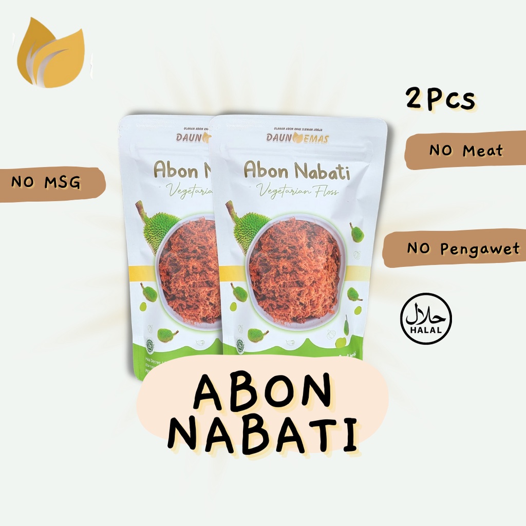 

Abon Nabati Daun Emas Double Pack