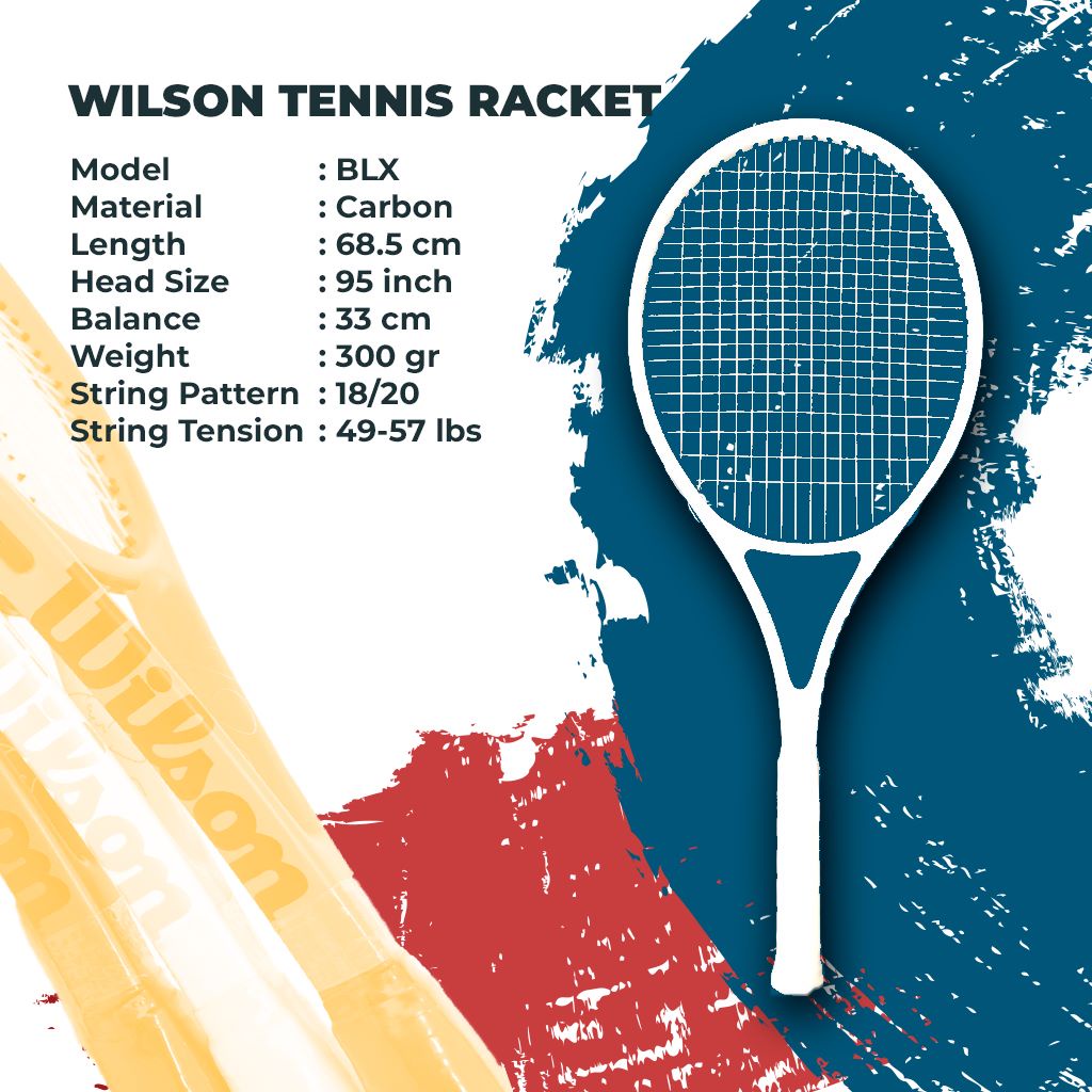 TENNIS RACKET WILSON - Raket Tenis Wilson Original