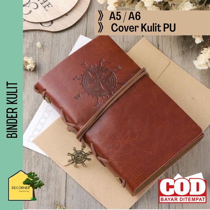 

Terlaris Buku Binder Kulit Unik Retro - Note Book Jurnal Pu Leather
