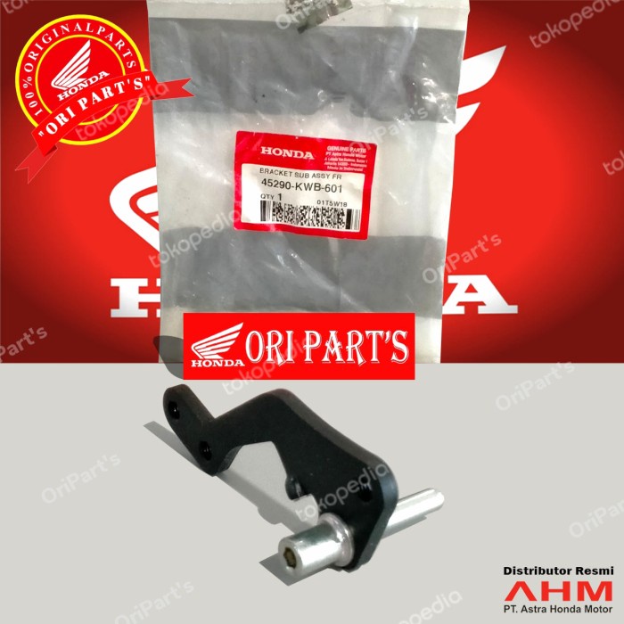 Breket Bracket Kaliper Rem Depan Blade 110 Supra 125 Fi /45290Kwb601 Kode 174