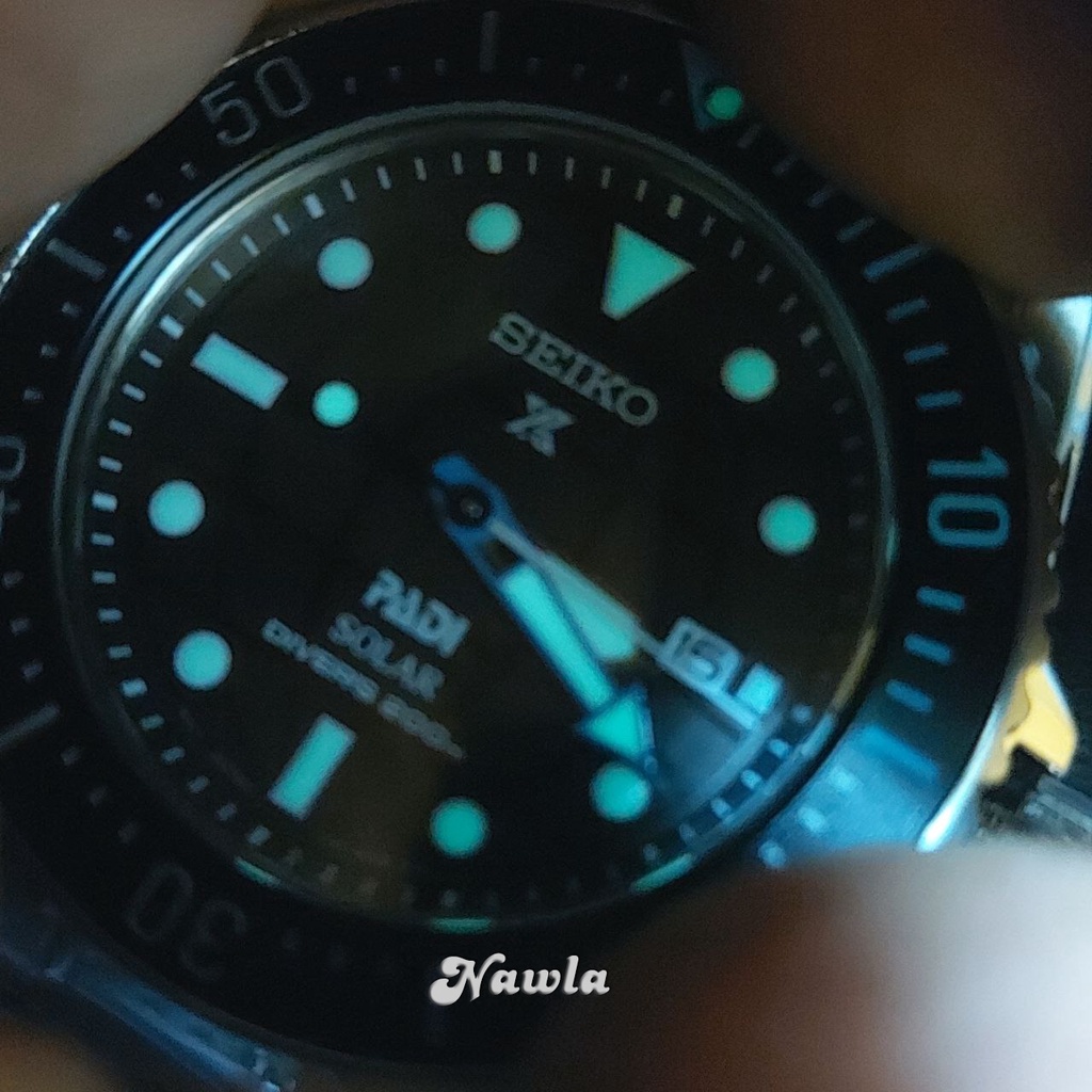 Seiko Prospex SNE575P1 Solar Black PADI - Jam Tangan Pria SNE575