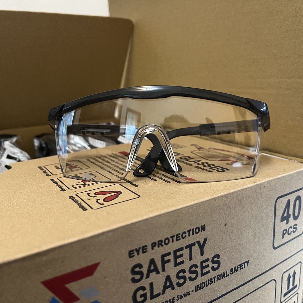 kacamata Enzo Safety Glass ESG 02 - Bening