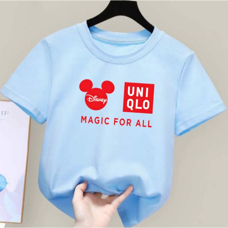 Kaos Anak 2-10 Tahun Magic For All Baju Anak Unisex Kaos Distro Anak Laki Laki