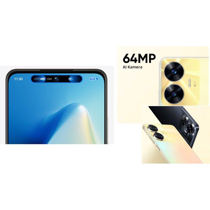 Realme C55 NFC 6/128 &amp; 8/256 Ram 8GB Rom 256GB Garansi Resmi