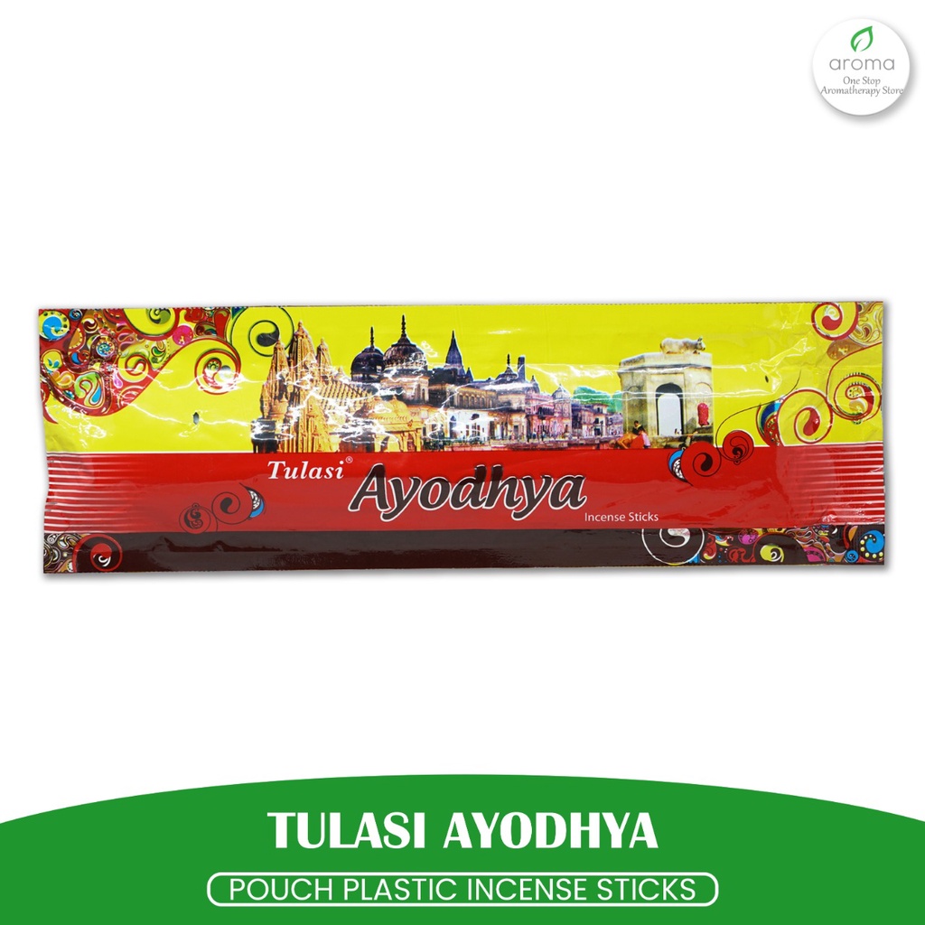 Dupa India (Aromaterapi) Pouch Plastic - Tulasi Ayodhya 35 Sticks