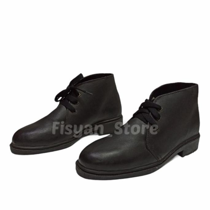 Sepatu PDH Hitam Asli Kulit AR