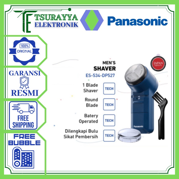 PANASONIC SHAVER PANASONIC ES-534 CUKUR KUMIS JENGGOT ES 534 ES534