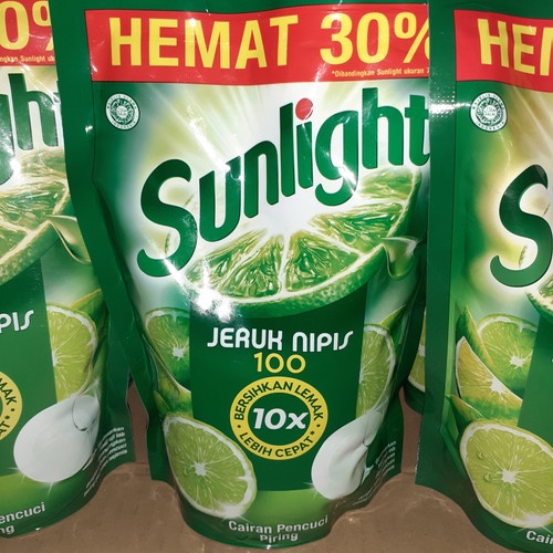 [PROMO] SUNLIGHT Sabun Cuci Piring Jeruk Nipis Refill - 650Ml