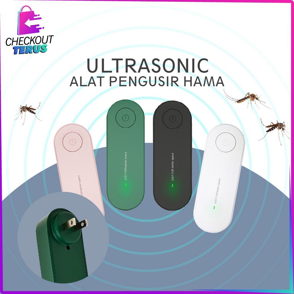 CT C506 Pembasmi Serangga Tikus Nyamuk Kecoa Elektronik Alat Pengusir Nyamuk Elektrik Mosquito Killer Pest Reject Ultrasonic