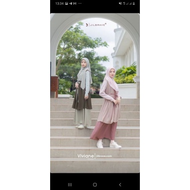 Jilbrave Viviane Dress 2.0 Feminine Casual Outfit  | Elegant Dress | Flower Pattern Dress