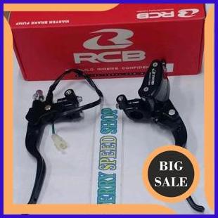 SET HANDEL KOPLING RCB E2 PLUS MASTER REM RCB E2 OVAL 14MM MASTERE REM KANAN RCB E2 OVAL PLUS HANDLE