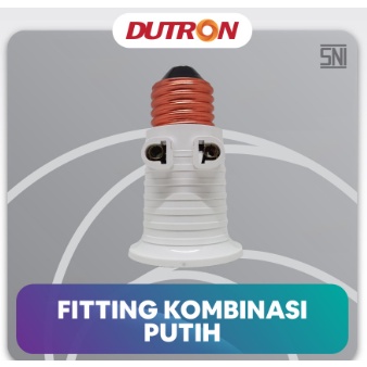 Fitting Kombinasi Dutron Putih